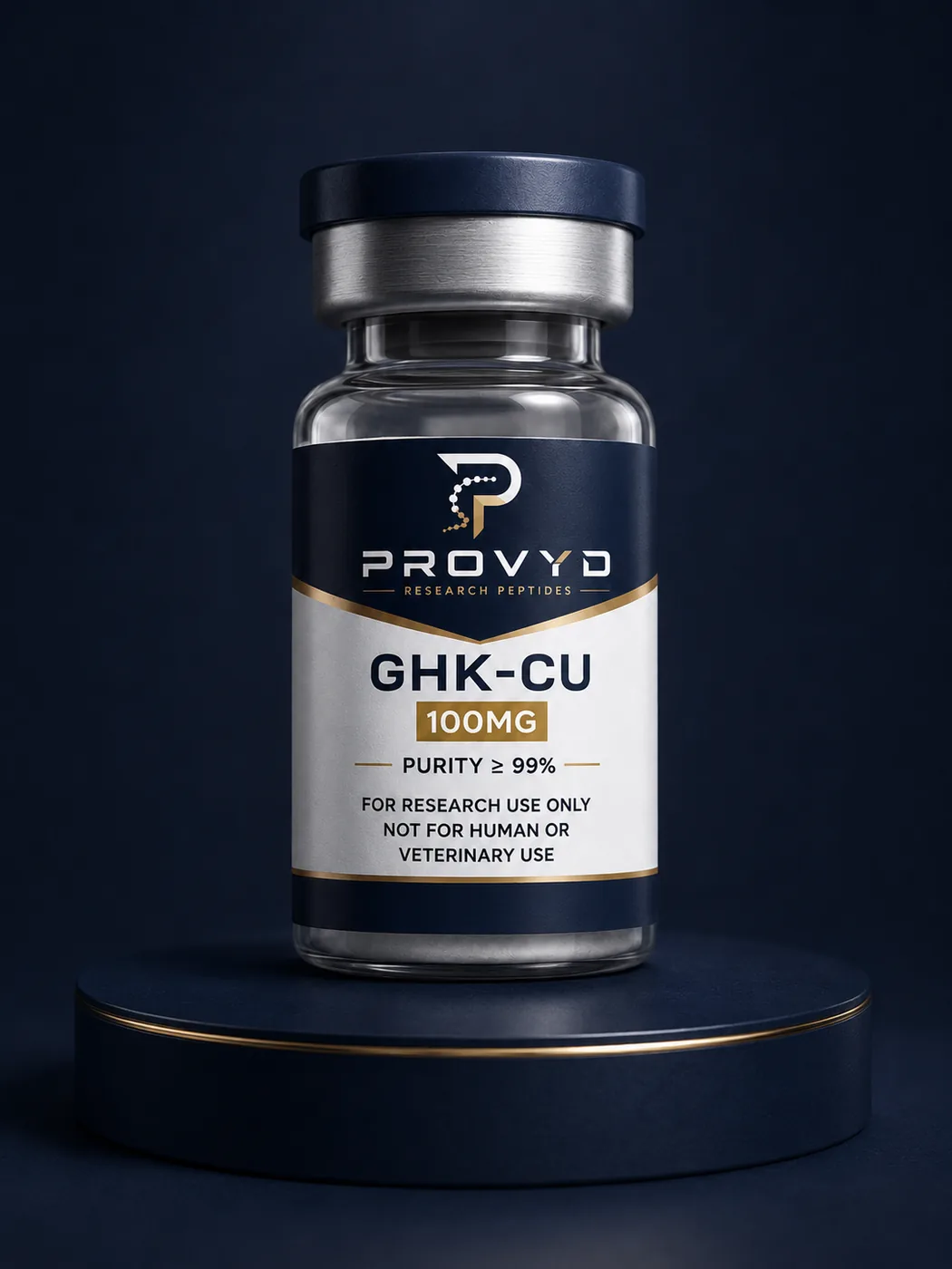GHK-Cu 100mg research vial